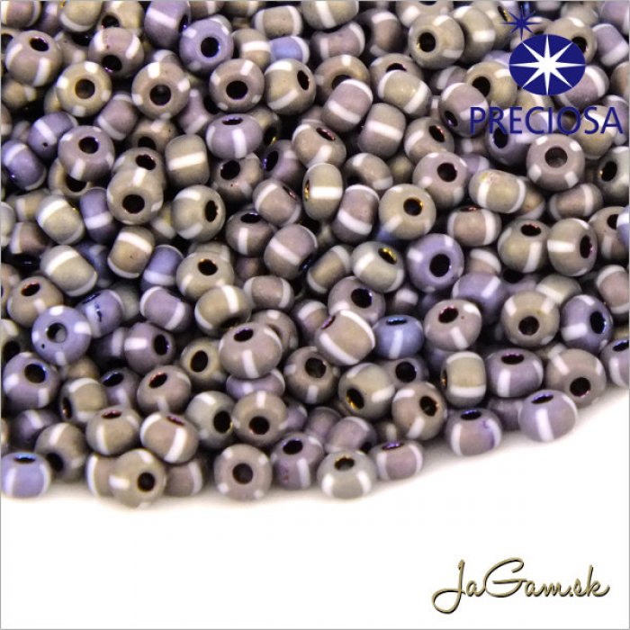 Rokajl Preciosa 8/0 šedá 10 g (14014)